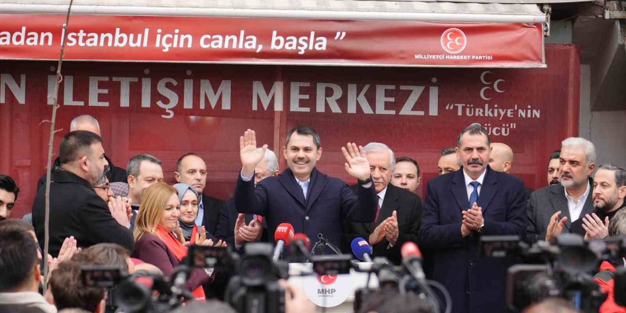 Murat Kurum: "biz Sırtımızı Bayrampaşa’ya, Milletimize Yaslandık”