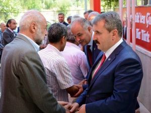 Bbp Genel Başkanı Destici Partililerle Bayramlaştı