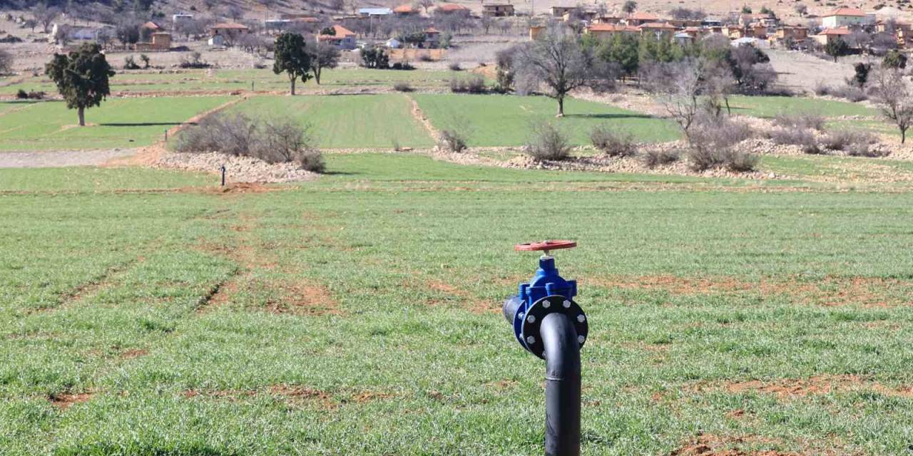 Korkuteli Beğiş Susuzu, Tarımsal Sulama Suyu Projesi’yle Sezonda Suyuna Kavuşuyor