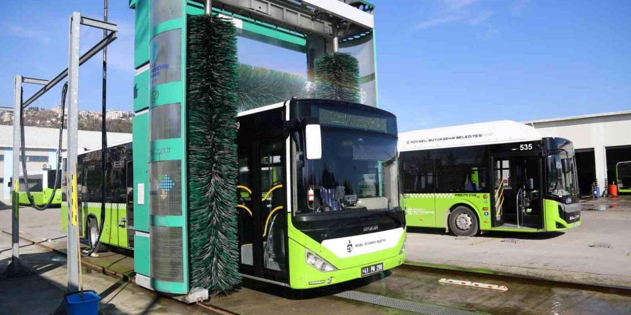 Otobüsler Gri Suyla Yıkanıyor: 6 Yılda 9 Milyon 457 Bin Litre Su Tasarrufu Sağlandı