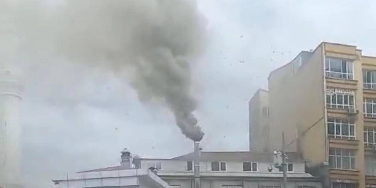 Elazığ’da Baca Yangını Korkuttu