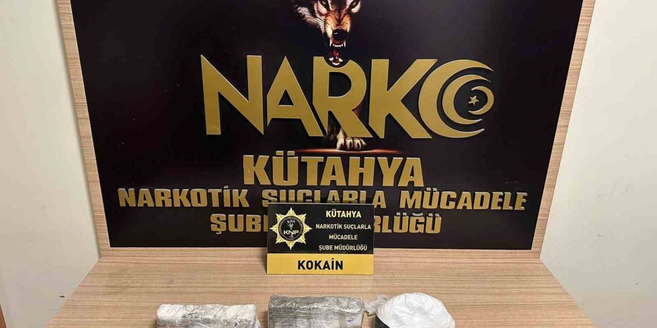 Kütahya’da Durdurulan Araçta Uyuşturucu Ele Geçirildi