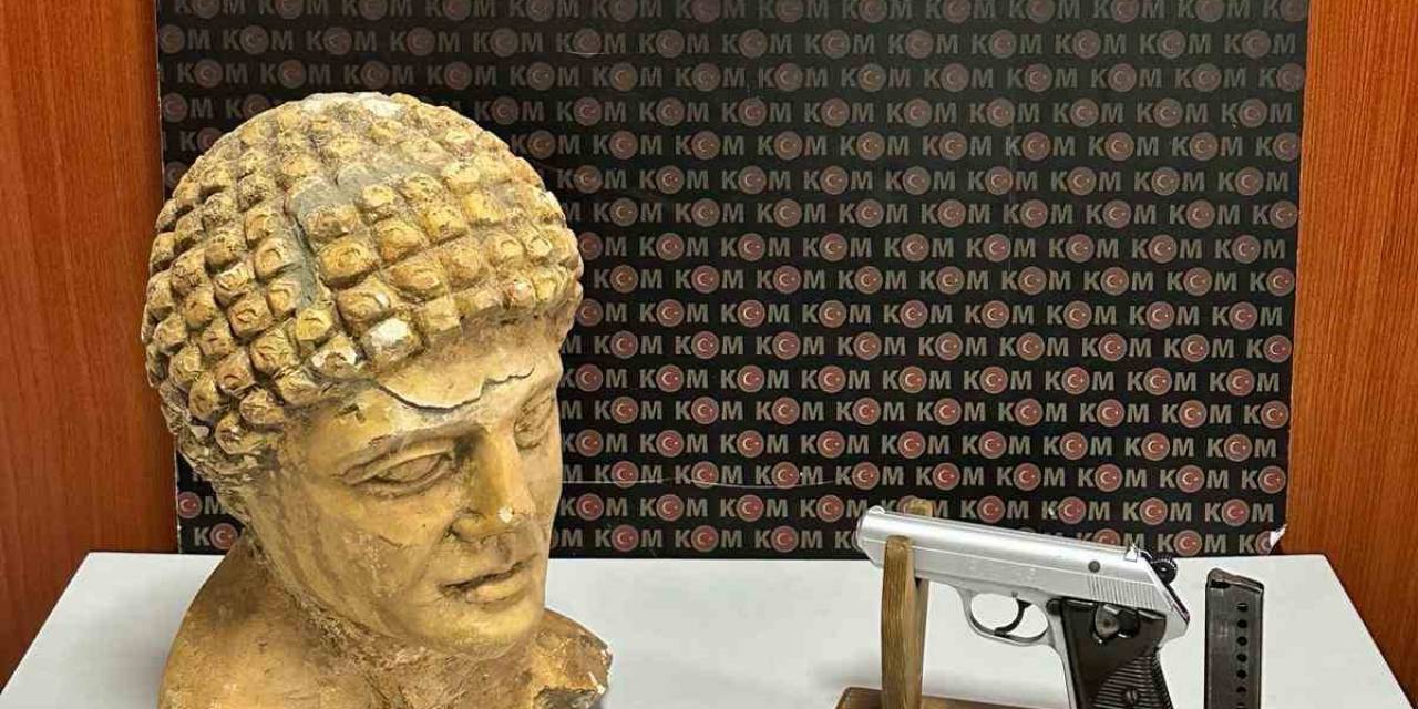 Tekirdağ’da Heykel Ve Sikkeler Ele Geçirildi