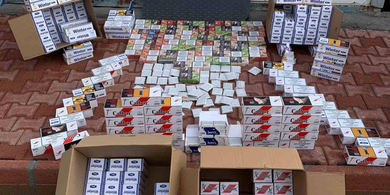 Malatya’da 778 Bin Adet Kaçak Makaron Ele Geçirildi