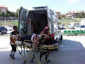 Kontrolden Çıkan Otomobil Takla Attı: 4 Yaralı
