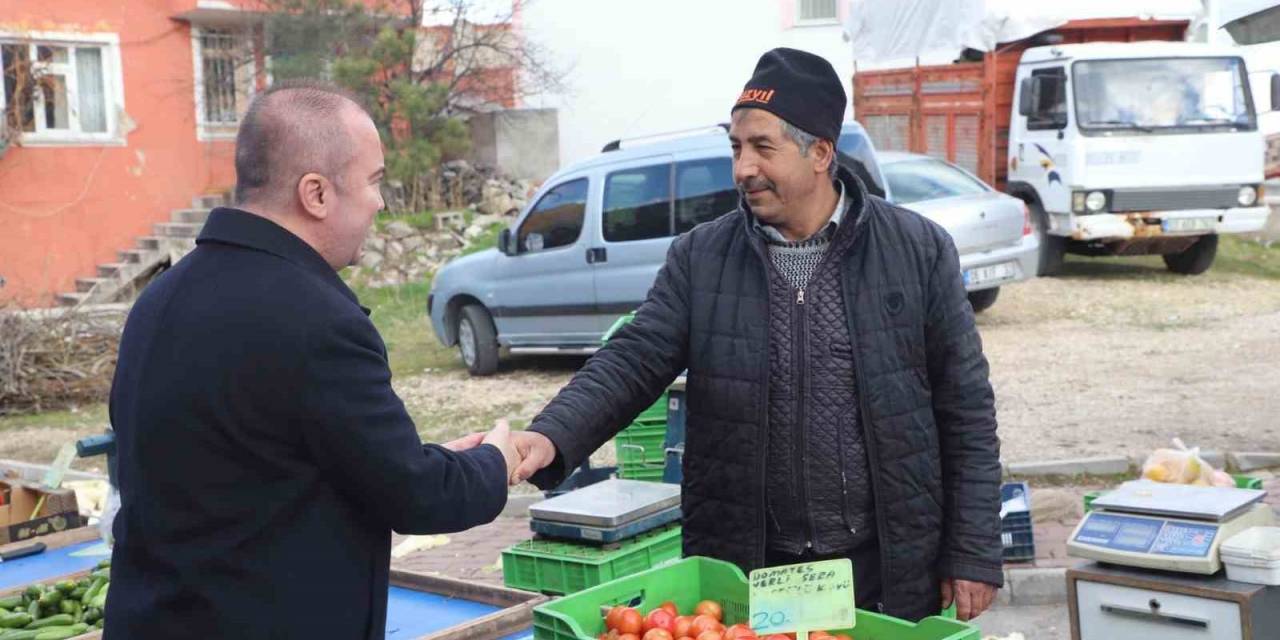 Uluçay’dan Esnafa Kapalı Pazaryeri Müjdesi