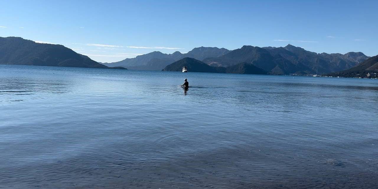 Marmaris’te Şubat Ayında Deniz Keyfi