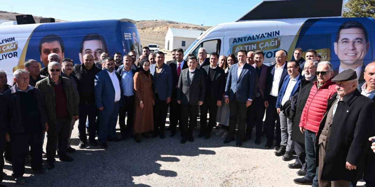 Antalya  Büyükşehir Belediye Başkan Adayı Tütüncü: "Kazanan Elmalı Olacak"