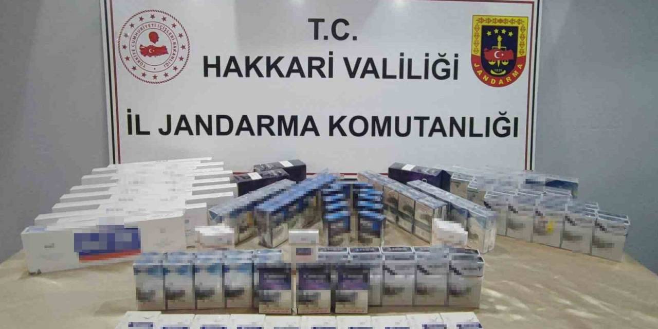 Hakkari’de Kaçakçılık Operasyonu