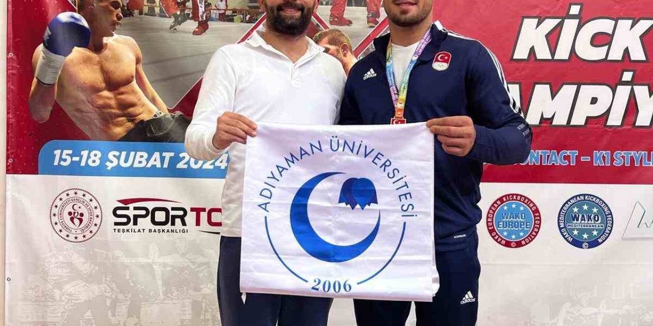 Adyü Öğrencisi Emrah Yaşar Altın Madalya Kazandı