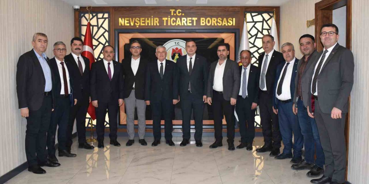 Nevşehir Ticaret Borsası, Aydın Ticaret Borsası’nı Ağırladı