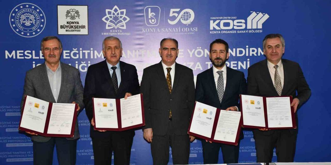 Konya’da Mesleki Eğitim Seferberliği İlan Edildi