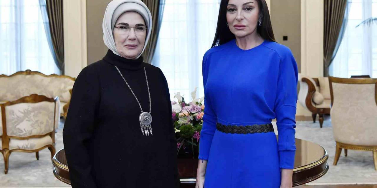 Emine Erdoğan, Mihriban Aliyeva İle Görüştü