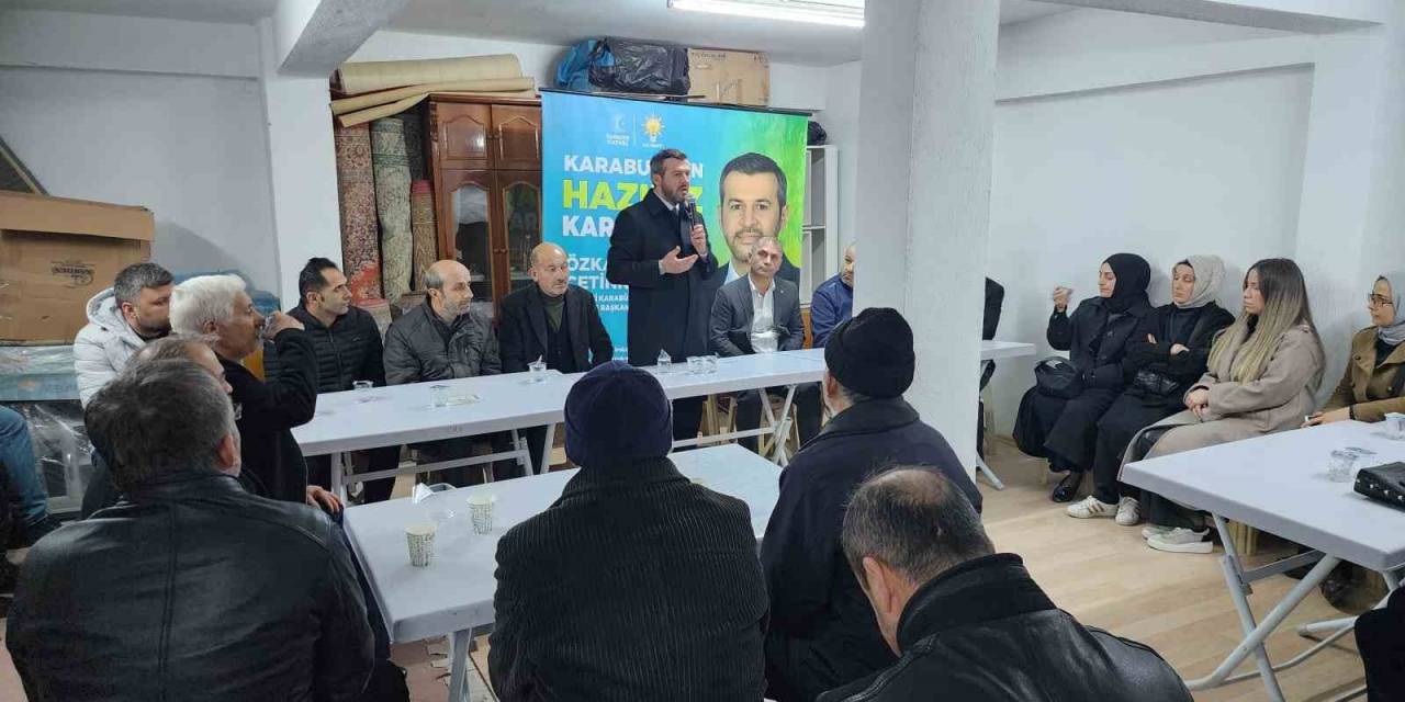 Başkan Adayı Özkan Çetinkaya: “ Bizim Derdimiz Koltuk Değil, Şehre Hizmet”