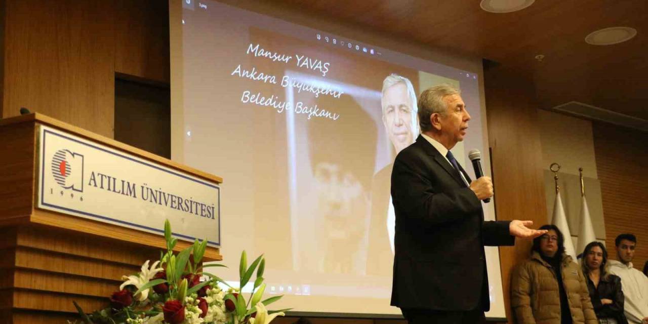 Abb Başkanı Yavaş, Atılımlı Öğrencilerle Buluştu