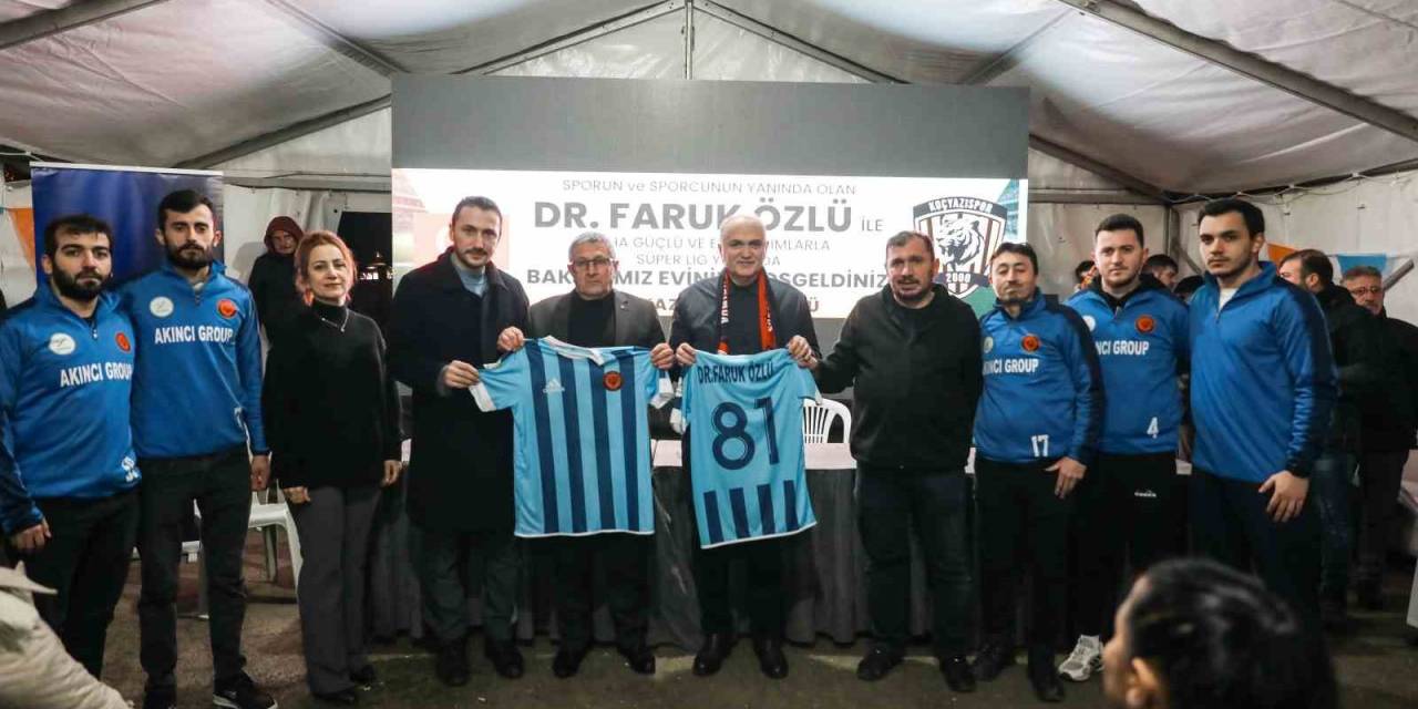 Başkan Özlü Koçyazı Mahallesine Çıkarma