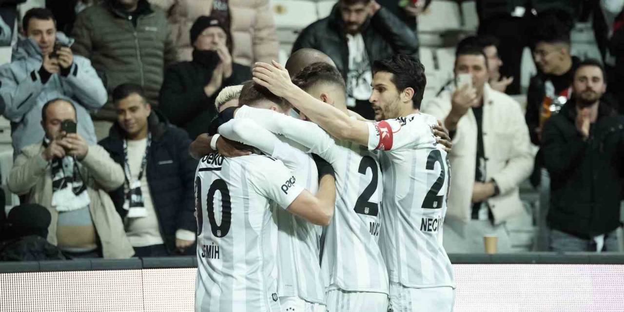 Trendyol Süper Lig: Beşiktaş: 2 - Konyaspor: 0 (Maç Sonucu)