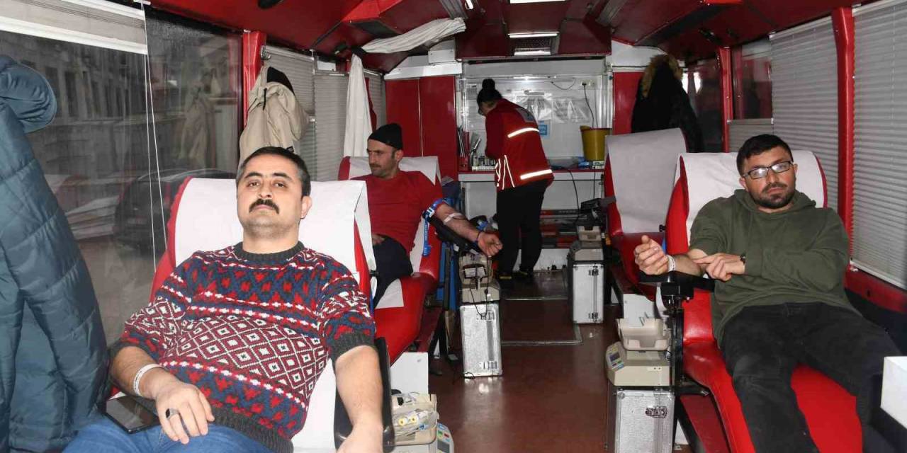 Vezirköprü’de Kan Bağışı Kampanyası