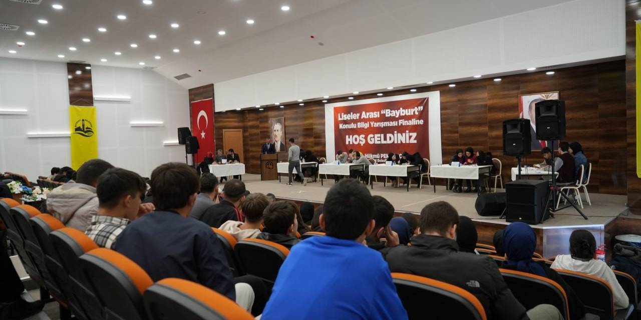 Bayburt Konulu Bilgi Yarışmasının Kazananı Milli İrade Anadolu Lisesi Oldu