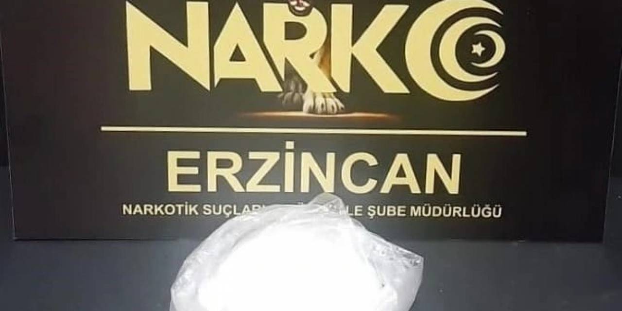 Erzincan’da Uyuşturucu Ticareti Yaptığı Öne Sürülen Zanlı Tutuklandı