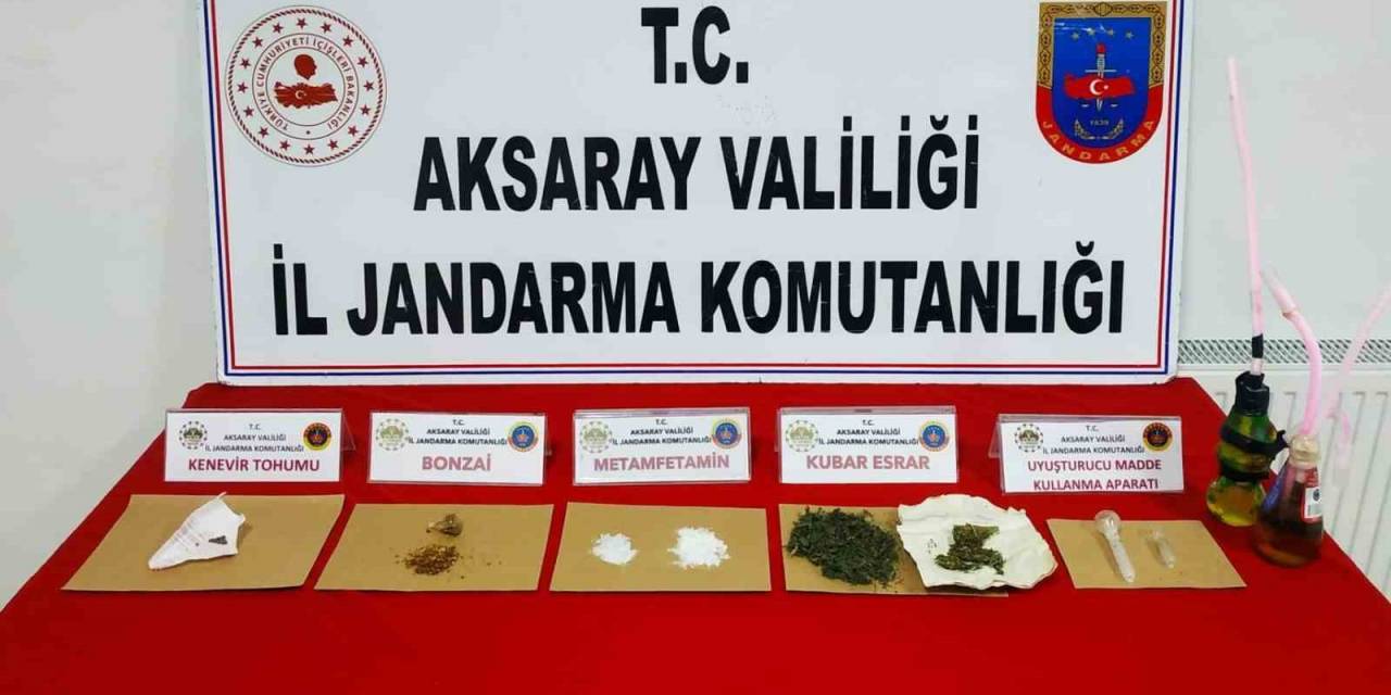Aksaray Jandarmadan Uyuşturucu Operasyonu: 5 Gözaltı