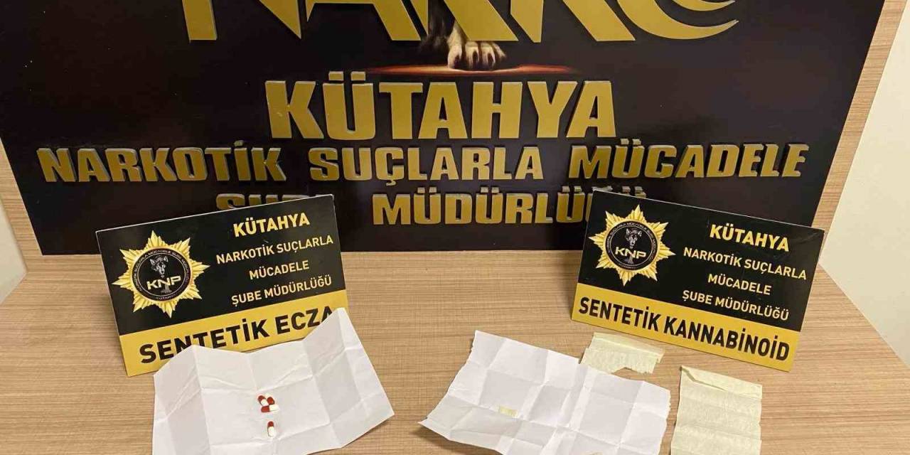Kütahya’da 2 Kişinin Bulunduğu Araçta Uyuşturucu Ele Geçirildi
