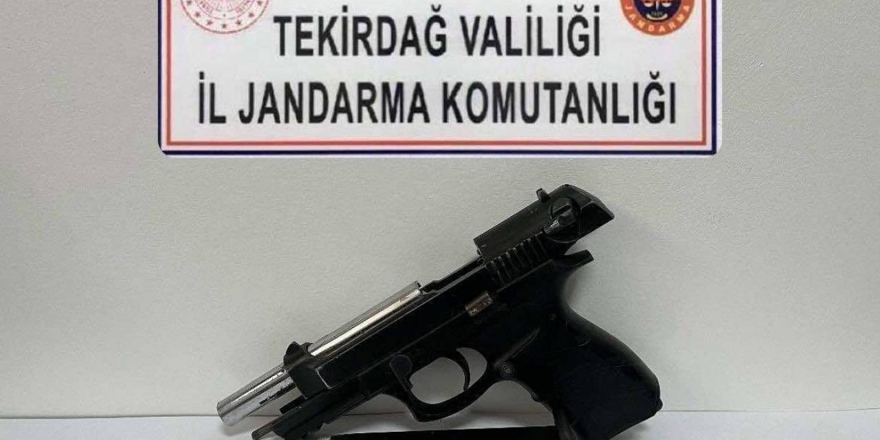 Tekirdağ’da Uyuşturucu Ve Silah Ele Geçirildi