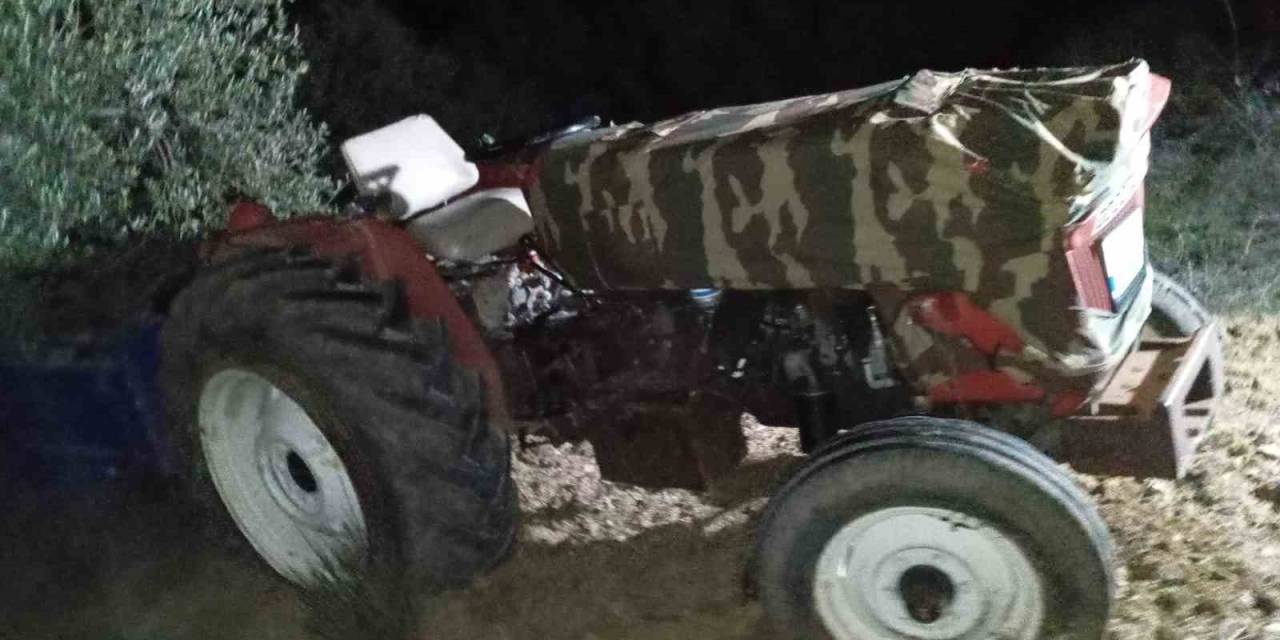 Uçuruma Yuvarlanan Traktörün Altında Kalarak Hayatını Kaybetti