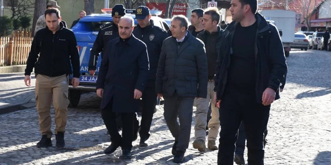 İliç’teki Çalışmalara Emniyetten Tam Destek