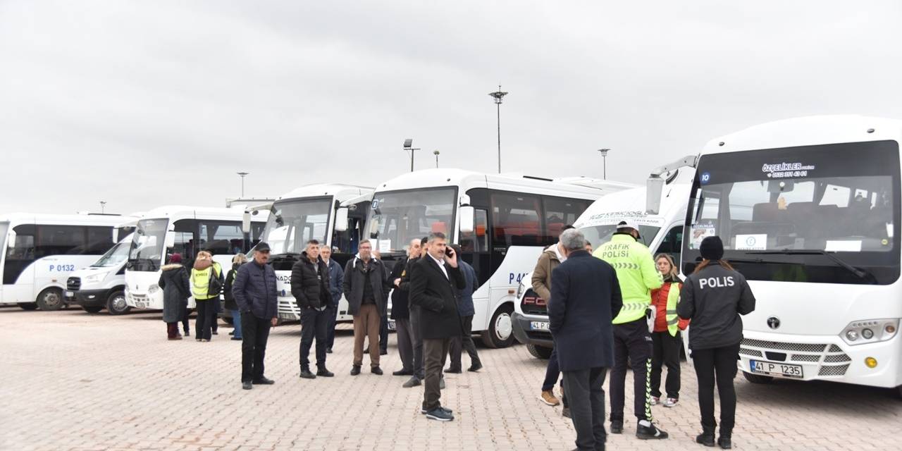 Kartepe’de Öğrenci Servislerine Sıkı Denetim