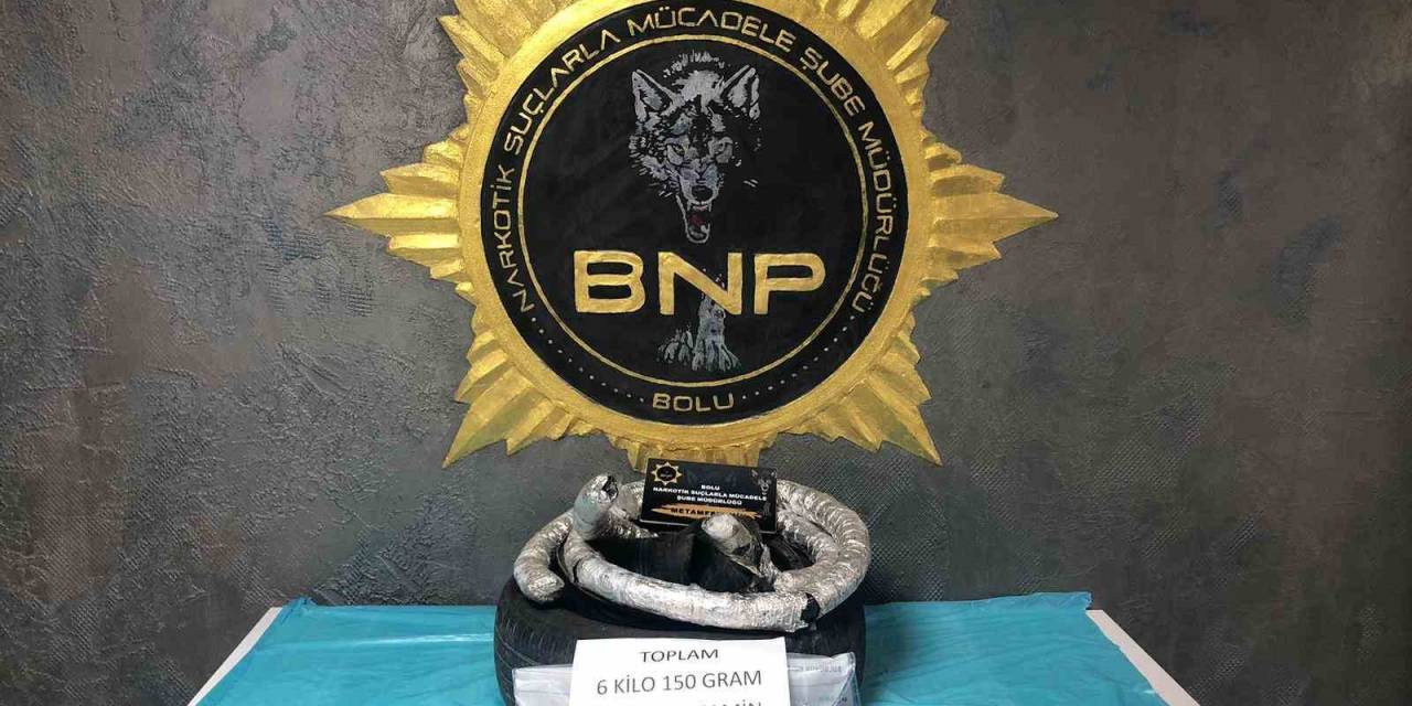 Lastikten 6 Kilo Uyuşturucu Çıktı