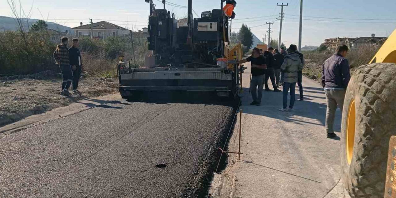 Dalaman’da Sıcak Asfalt Çalışması Tamamlandı