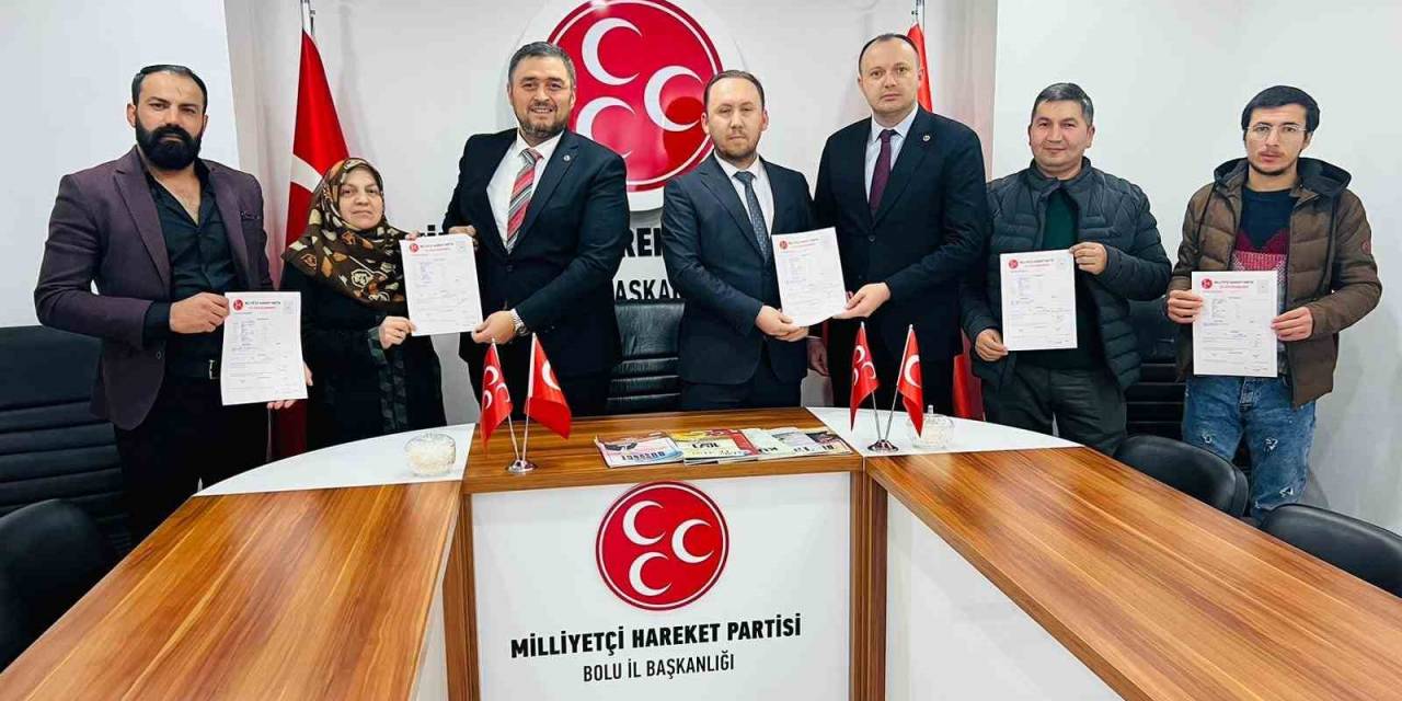 Gelecek Partisi Bolu İl Yönetimi Toplu İstifa Ederek Mhp’ye Geçti