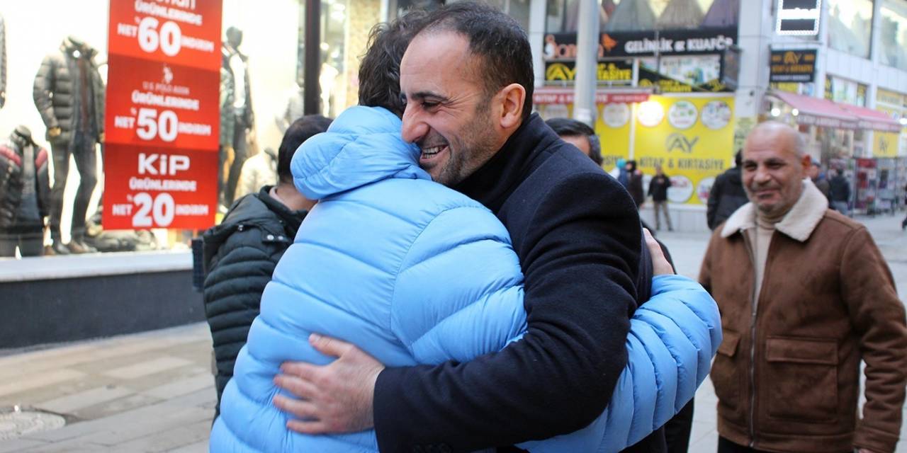 Hüda Par Ağrı Belediye Başkan Adayı Yılmaz, Temaslarını Sürdürüyor