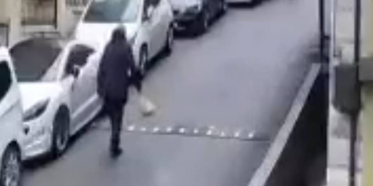 Eyüpsultan’da Feci Kaza Kamerada: Bir Anda Gaza Fazla Basan Sürücü Yaşlı Kadını Ezdi