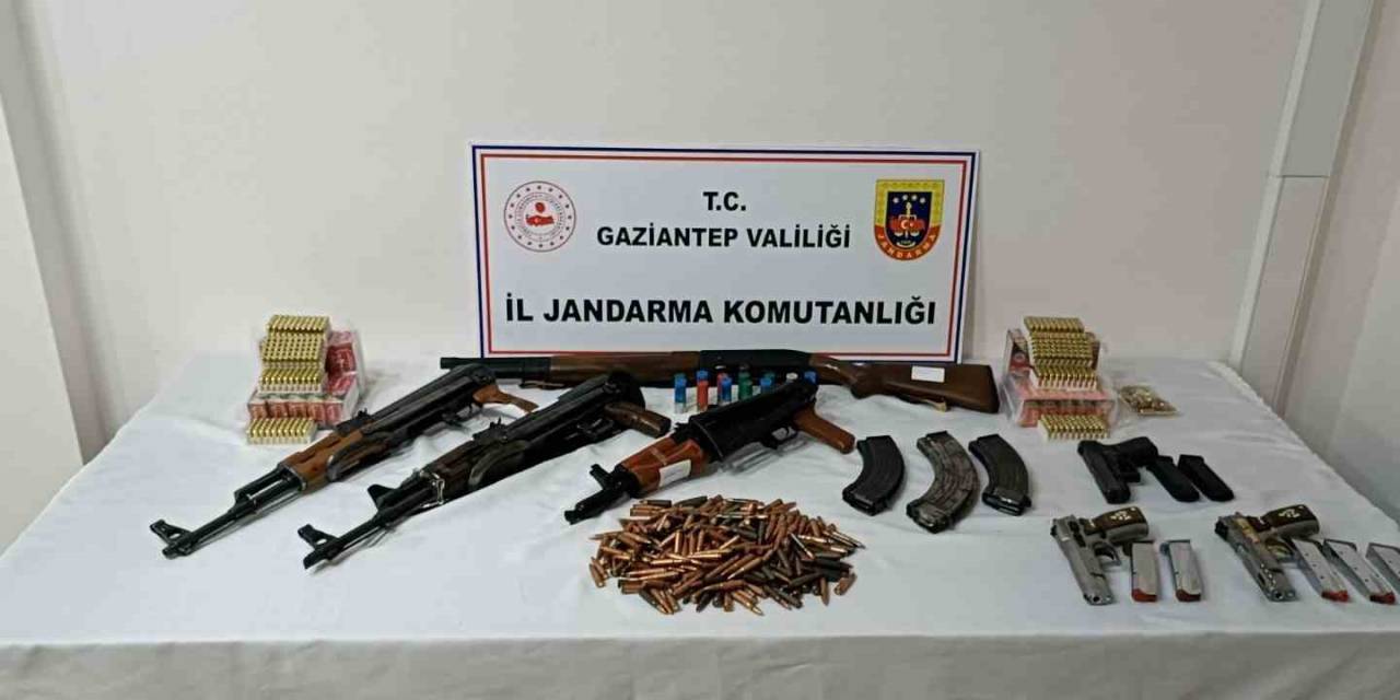 Gaziantep’te Silah Kaçakçılığı Operasyonu: 3 Gözaltı