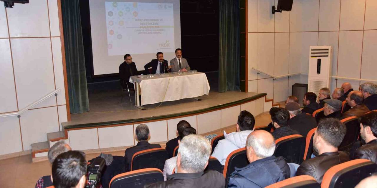 Ahlatlı Çiftçiler Ipard Hibe Destekleri Hakkında Bilgilendirildi