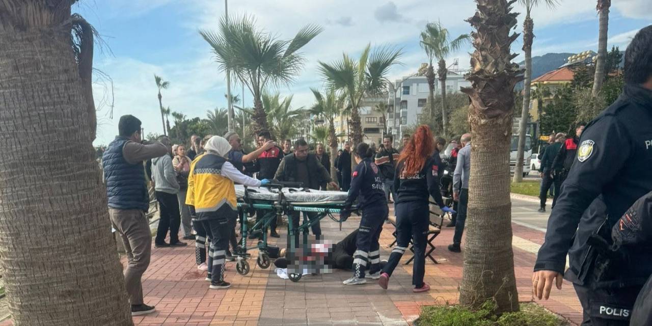 Alanya’da İki Kişi Silahla Vuruldu