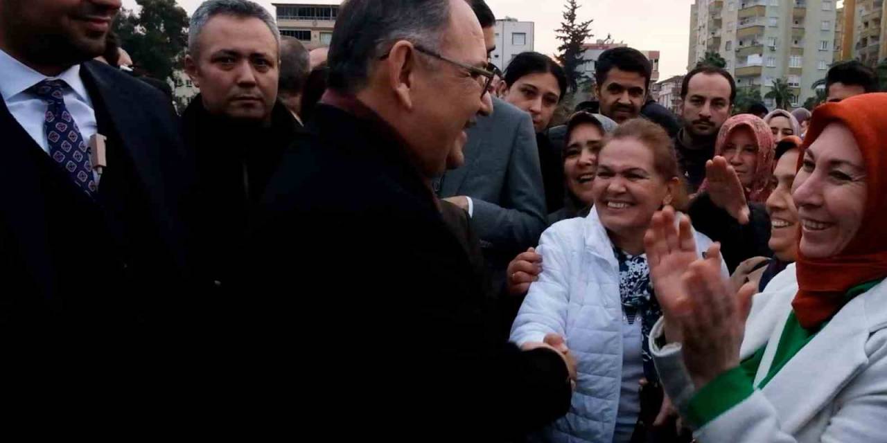 Bakan Özhaseki’den Metin Tamer Sitesi Ve Sefa Evler Sitesi Sakinlerine Müjdeli Haber