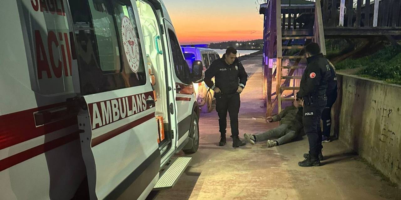 Yerde Hareketsiz Yatan Şahıs Korkuttu