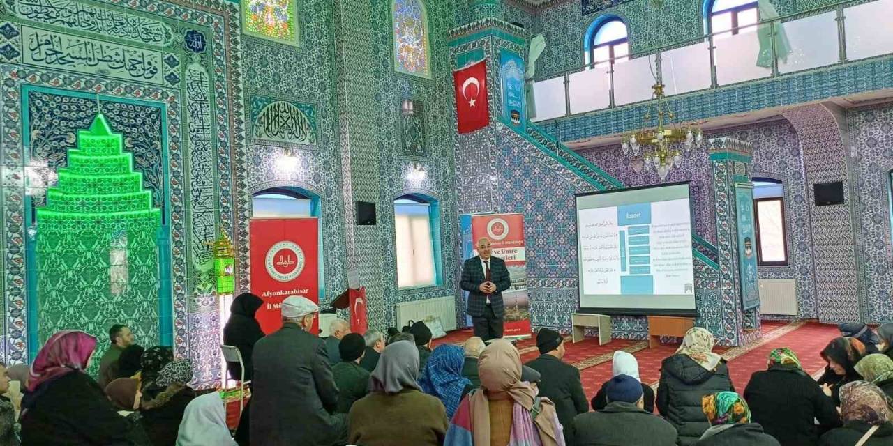 Afyonkarahisar’da Umre Semineri