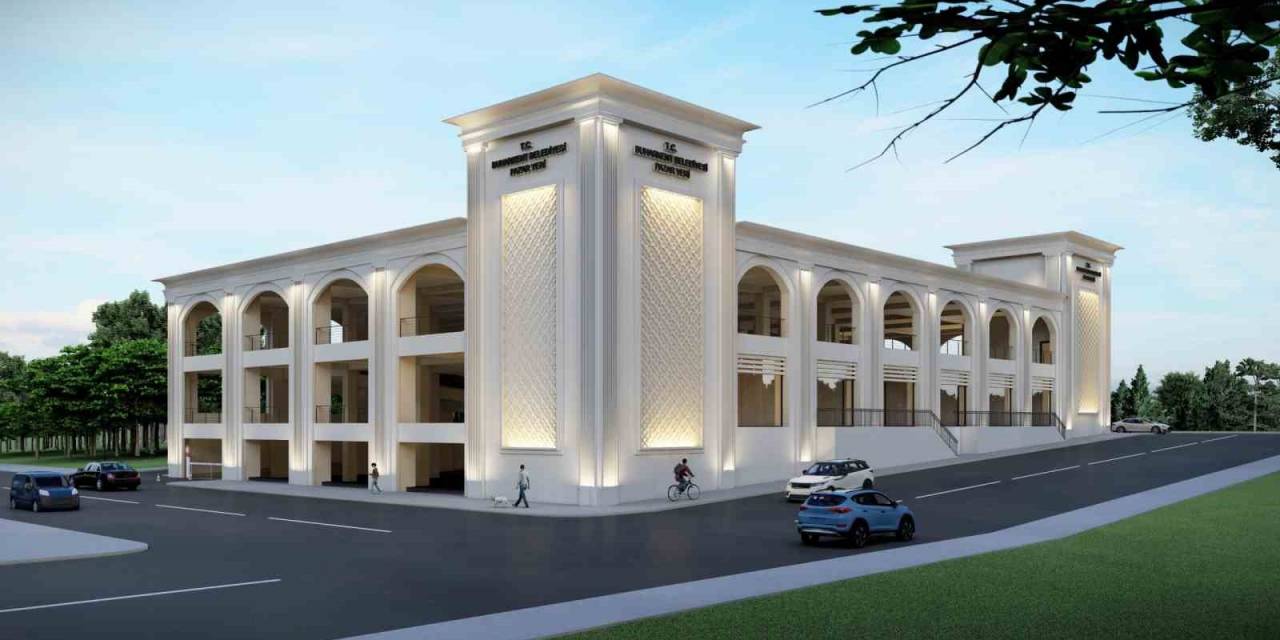 Buharkent Kapalı Pazar Yeri Ve Katlı Otopark’ın Temeli Atıldı