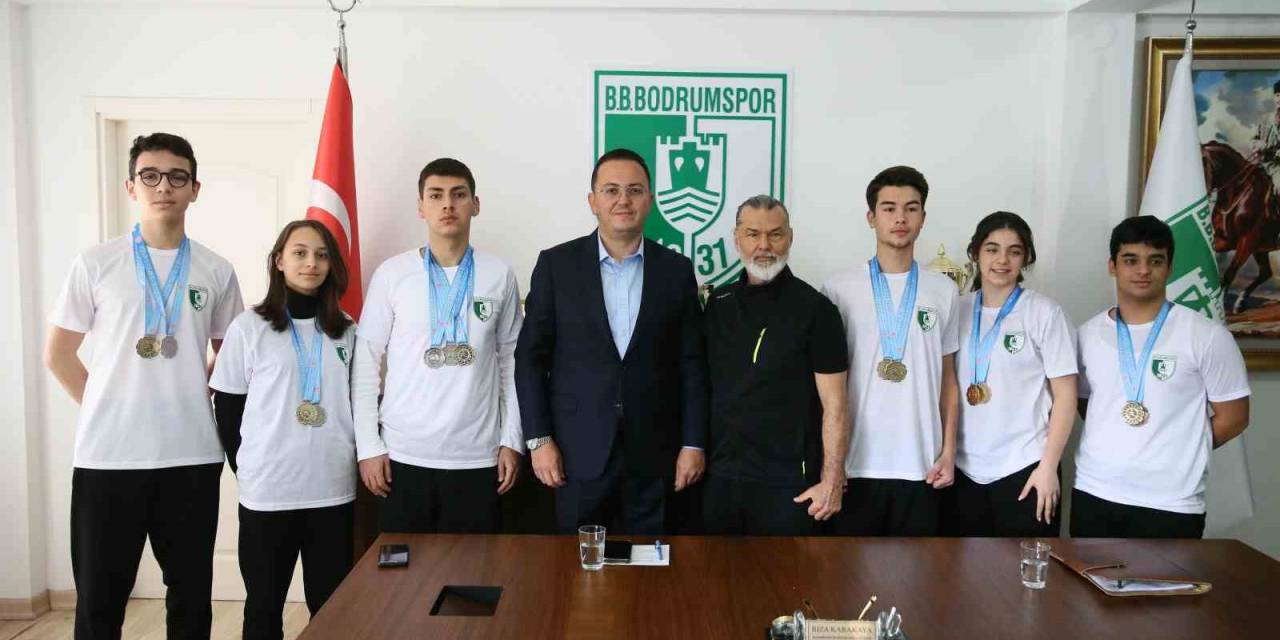 Bodrumsporlu Milli Sporcular, 8’i Altın 14 Madalyayla Yuvaya Döndü