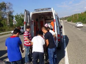 Devrek’te Trafik Kazası: 1 Yaralı