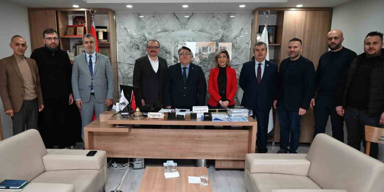 Rektör Özölçer’den Başkan Aktarı’ya Ziyaret