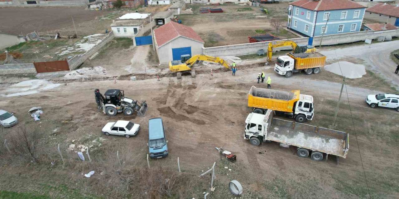 Konya’da Altyapı Yatırımları Devam Ediyor
