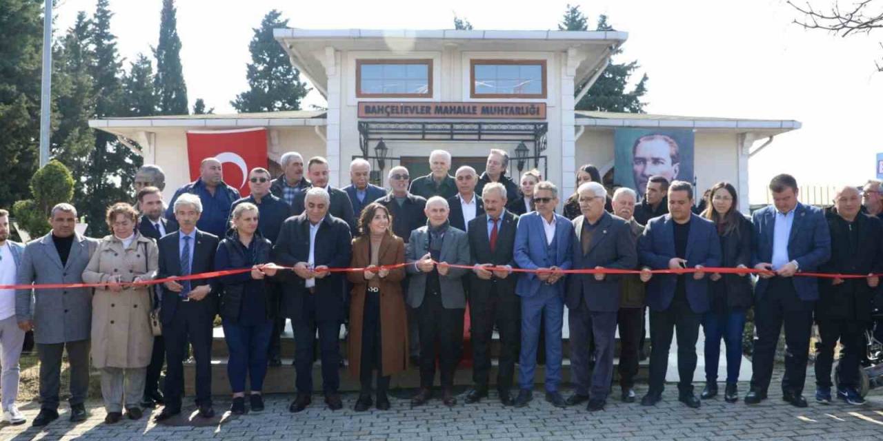 Büyükçekmece Bahçelievler Mahalle Muhtarlığı Törenle Açıldı