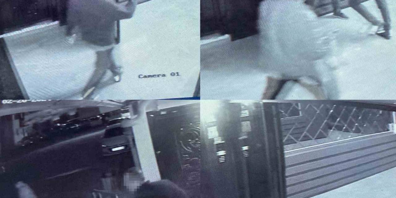 O Anlar Kamerada: Polis, Kavga Ettiği Komşusunu Silahla Vurdu