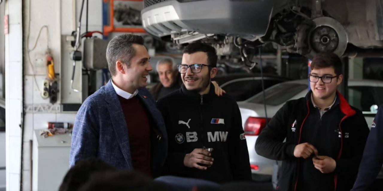 Başkan Adayı Başer Sanayi Esnafına Go-kart Ve Drag Pisti Sözü Verdi