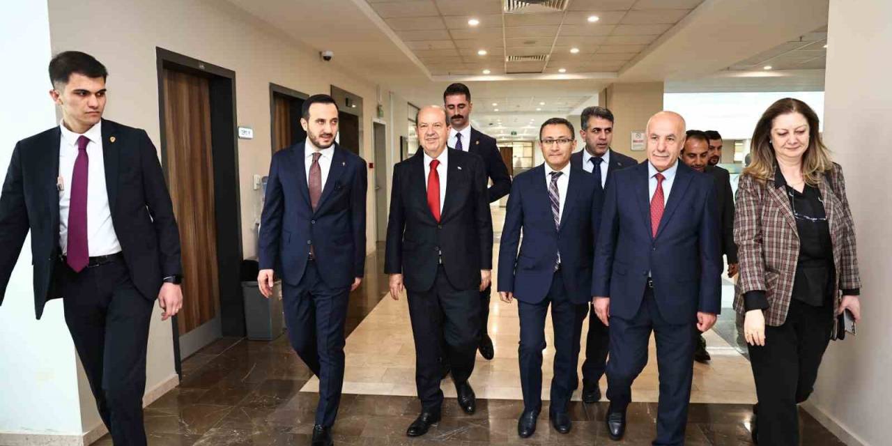 Bağcılar’da “İzler Silinmeden” Sergisinin Açılışı Kktc Cumhurbaşkanı Tatar’ın Katılımıyla Yapıldı